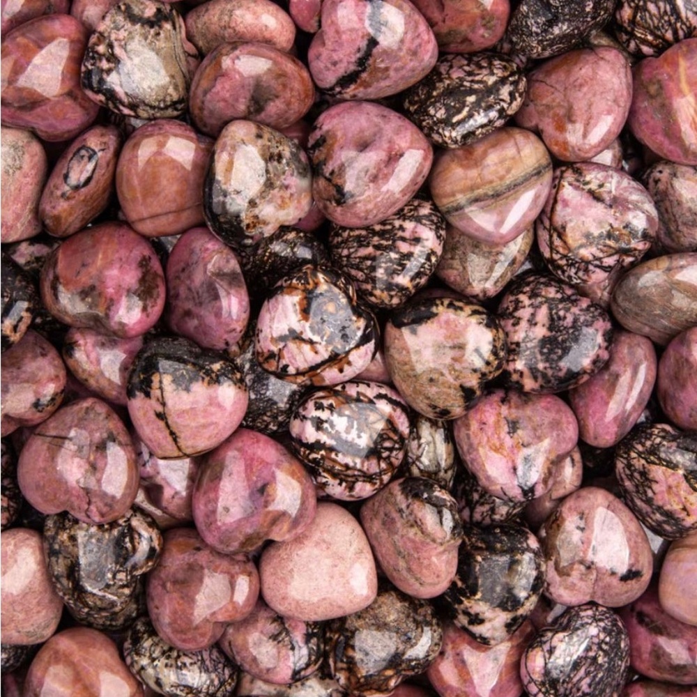 Rhodonite healing stone